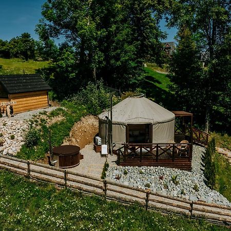 Jurta Na Wypasie - Luksusowy Namiot Z Widokiem Na Gory - Jacuzzi, Sauna, Split Ac, Private, Star View 자코파네 외부 사진