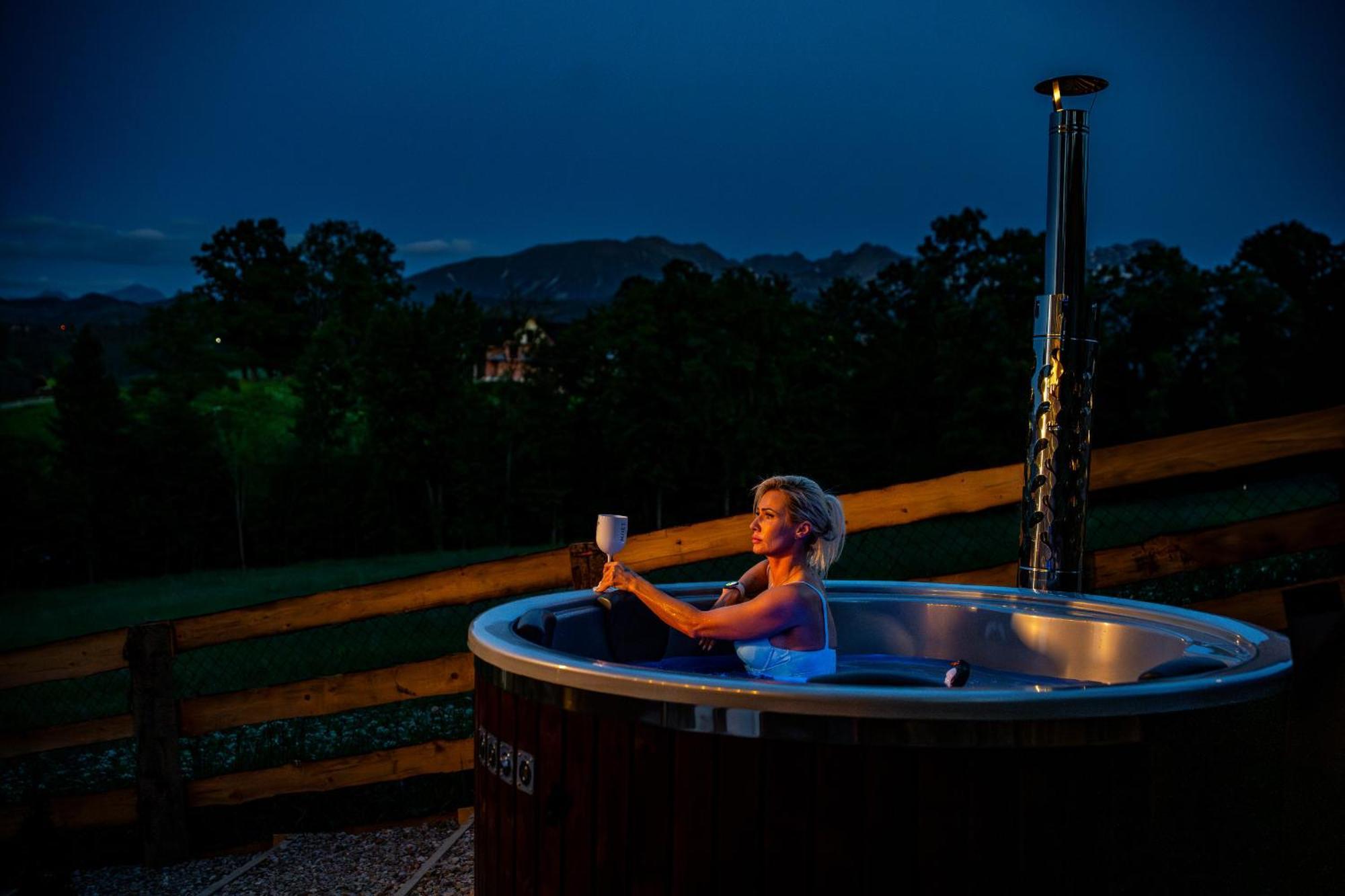 Jurta Na Wypasie - Luksusowy Namiot Z Widokiem Na Gory - Jacuzzi, Sauna, Split Ac, Private, Star View 자코파네 외부 사진