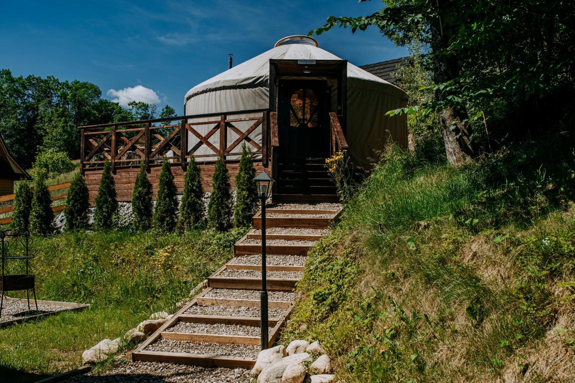 Jurta Na Wypasie - Luksusowy Namiot Z Widokiem Na Gory - Jacuzzi, Sauna, Split Ac, Private, Star View 자코파네 외부 사진